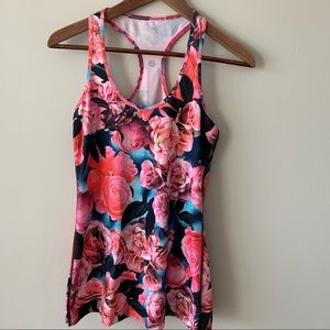 Lululemon | Rare secret garden tank